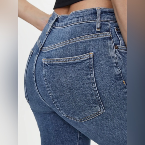 Be long & lean! Agolde Pinch Waist Ultra High-Rise Skinny Jeans. - Picture 3 of 7